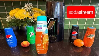 Sodastream WATERS ZEROS Orange & Mango Taste Test! No Salt, Sugar or Caffeine