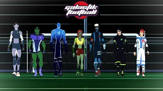 GALACTIK FOOTBALL ! BEST PLAYER IN EACH TEAM ! AMV