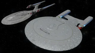 Enterprise D v Enterprise E