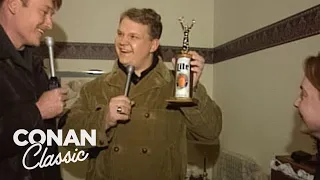 Conan & Andy Visit Andy's Old Apartment In Chicago | Late Night with Conan O’Brien