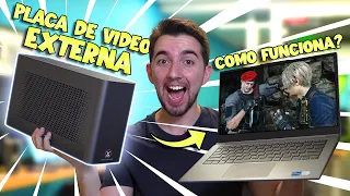 PLACA DE VÍDEO EXTERNA PELA USB C! Como funciona uma eGPU?