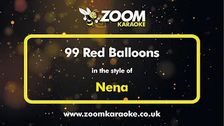 Nena - 99 Red Balloons - Karaoke Version from Zoom Karaoke