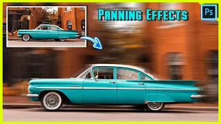 How to Generate "Perspective Motion" with Photoshop! | Panning Effect