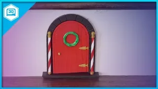 Elf Door #3DPrinting Timelapse @adafruit #adafruit