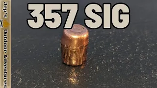 357 Sig for Bear? Buffalo Bore 125gr FMJ | Simulated Bone Barriers/Jugs Test