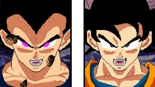 [What-if] Ultra Ego + Ultra Instinct: The Rematch!!! (Sprite Animation)