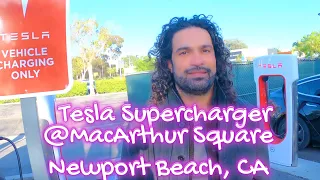 MacArthur Square Supercharger Review in Newport Beach, CA - 4K