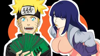 NARUTO IS A REAL LUCKY GUY! Anime parody