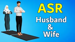 How to pray with wife islam - Asr Prayer - Husband & Wife together