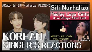 'Medley Lagu Cinta (Live @ Royal Albert Hall)’ - ‘Dato' Sri Siti Nurhaliza🇲🇾’ React by. Hoondoo🇰🇷