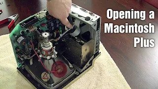 Opening a Macintosh Plus