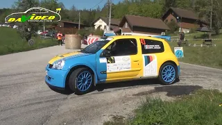 Rallye Ain Jura 2024 équipage Maxime Rizzo / Méryl Giraldo Clio S1600