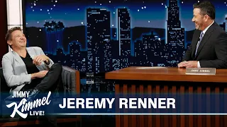 Jeremy Renner on Wearing Hawkeye Costume at Daughter’s School & Mayor of Kingstown