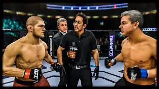 Khabib vs. Bruce Buffer (EA Sports UFC 3) - CPU vs. CPU