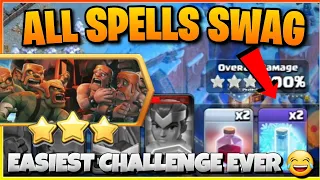 Coc New Event Attack | Easily 3 Star The Snow Day Challenge Without Spells ( Clash Of Clans ) |