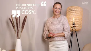Die Trendfarbe 2022 - von Eva Brenner präsentiert | Cosy