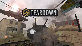 Taking down the BIGGEST TANK in Teardown