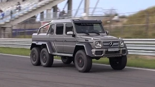 Mercedes-Benz G63 AMG 6x6 Racing on the Track!