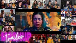 Ms. Marvel - Trailer Reaction Mashup 🤯☺️ - Marvel (Disney+ Series)