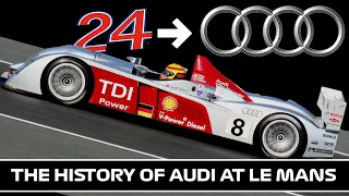 When Audi Dominated the 24 Hours of Le Mans