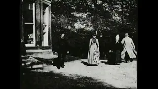 Oldest video clip in history 1888 . Roundhay Garden Scene (1888) good quality