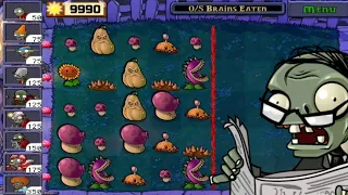 Plants vs Zombies | IZombies Minigame 10 level completed | 50 current streak | pvz gameplay.