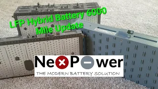 Prius LFP Hybrid Battery Update 6000 Miles