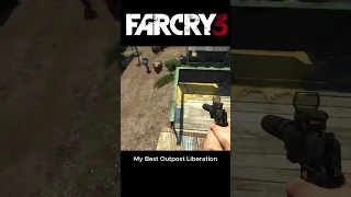 Far Cry 3 - My Best Outpost Liberation #shorts