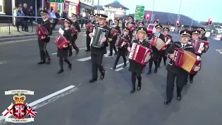 Ballinamallard Accordion Band @ Enniskillen Fusiliers FB Parade 2024