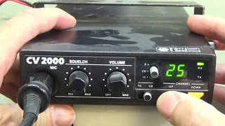 #180 Old dnt CB radio awkes to life after decades in the shelf.