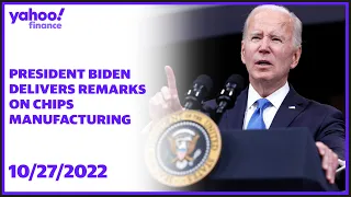 President Biden delivers remarks on CHIPS manufacturing