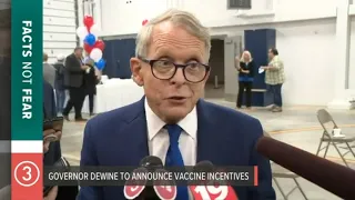 What could the next vaccine incentive from Governor Mike DeWine be?