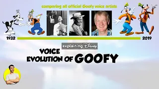 Voice Evolution of GOOFY - 87 Years Compared & Explained | CARTOON EVOLUTION