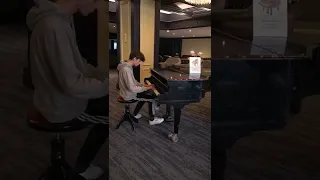 Playing Interstellar In a Hotel in Germany