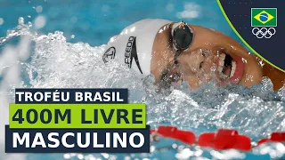 Troféu Brasil de Natação 2023 - Guilherme Costa vence os 400m livre masculino