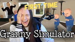 FIRST TIME playing Granny Simulator!