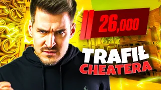 IZAK TRAFIŁ NA CHEATERA Z 26.000 MMR W CS2!