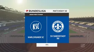 FIFA 23 | Karlsruher SC vs SV Darmstadt 98 | 2. Bundesliga | Gameplay