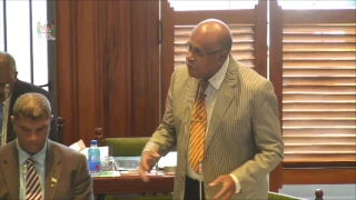 Fijian Minister for Fisherie's informs Parliament on the Aquaculture Sector