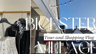 [4K] BICESTER VILLAGE VLOG| Luxury Shopping | Designer Outlet Tour + Come Shop with Me (first-timer)