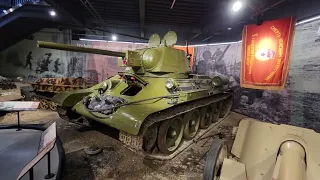 T-34/76 Model 1942 at the American Heritage Museum, Hudson, Massachusetts, USA