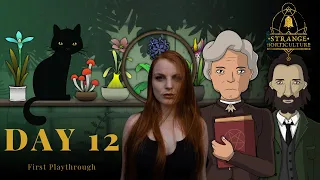 Day 12 - Viev Opens a Plant Shop in Strange Horticulture! Occult puzzle game first playthrough