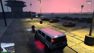 Grand Theft Auto V Показал средний палец