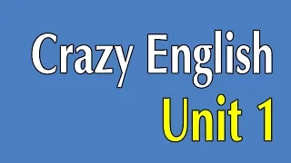 Learn English By Listening - Crazy English 365 Sentences | Unit 1