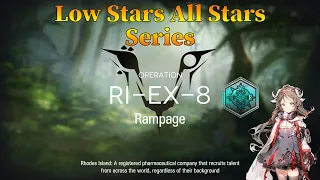 Arknights RI-EX-8 Guide Low Stars All Stars with Eyjafjalla