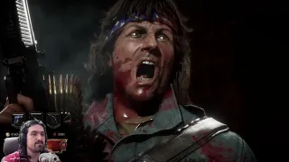 САМЫЕ СИЛЬНЫЕ ПРИЁМЫ РЭМБО В МК 11 / Мортал Комбат 11 /  Mortal Kombat 11 Rambo / MK 11