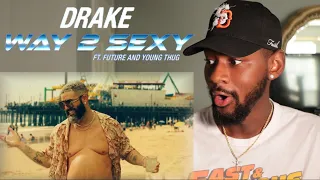 Drake ft. Future and Young Thug - Way 2 Sexy (Official Video) 🔥 REACTION