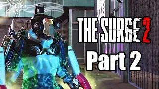 The Surge 2 (2019) PS4 PRO Gameplay Walkthrough Part 2 (No Commentary)