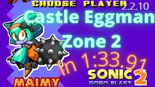 Castle Eggman In 1:33.91 as Maimy (PB) SRB2