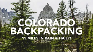 Mirror Lake & Crater Lake Colorado Backpacking Vlog | Indian Peaks Wilderness